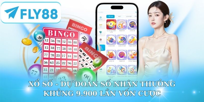 Xổ số - dự đoán số nhận thưởng khủng 9.900 lần vốn cược